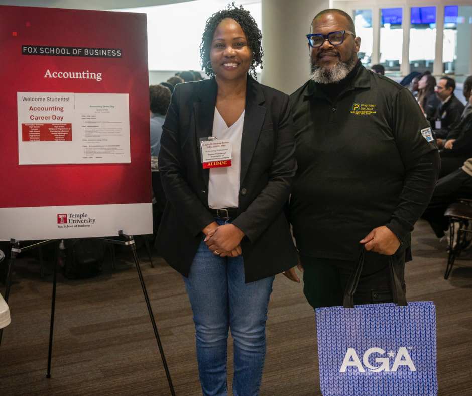 Temple University Career Day — AGA Philadelphia Chapter Engagement